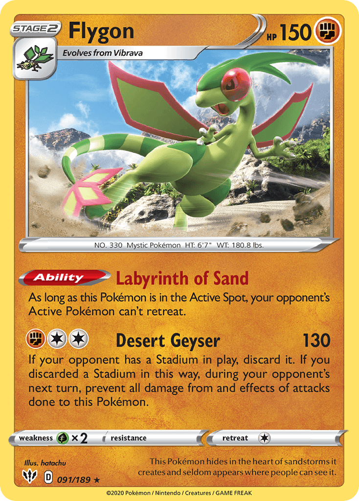 Flygon Darkness Ablaze