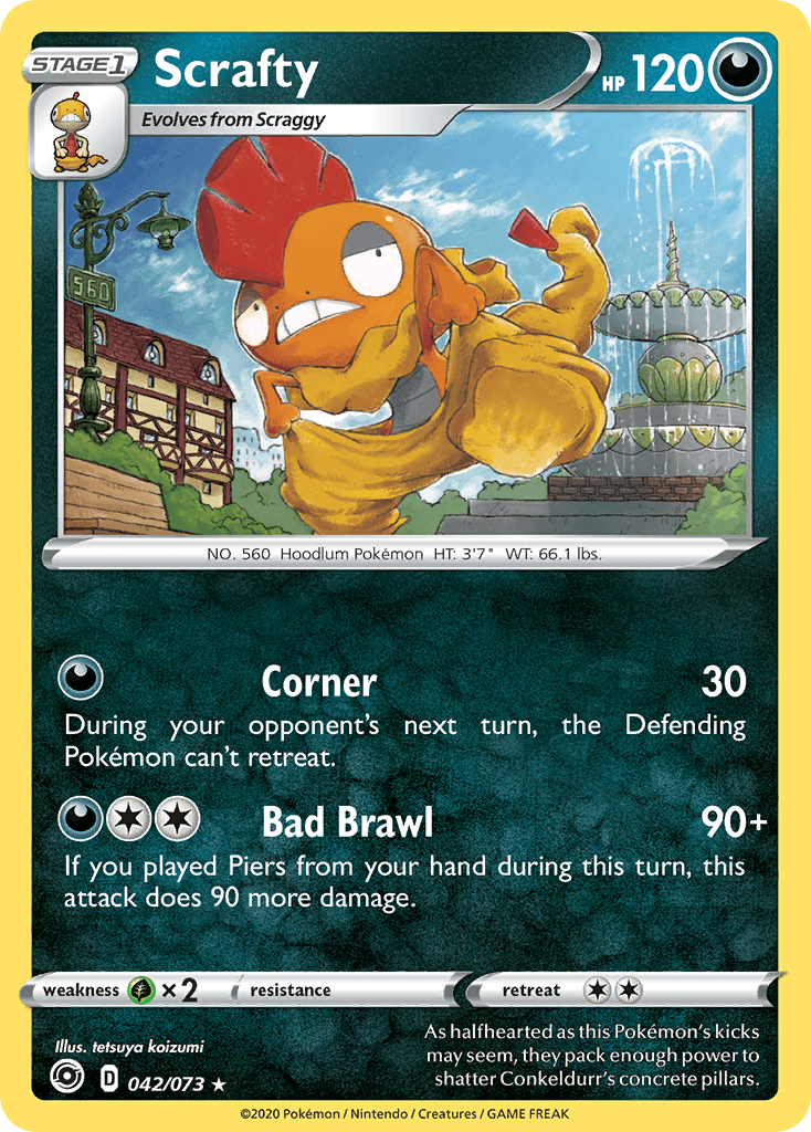 Scrafty Champion's Path