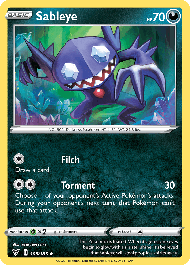 Sableye Vivid Voltage