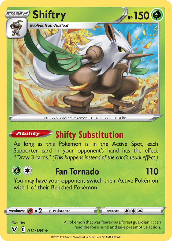 Shiftry Vivid Voltage