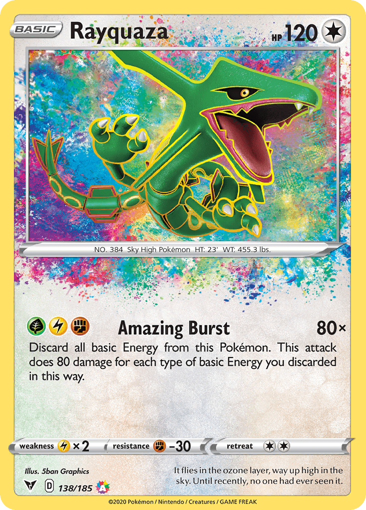 Rayquaza Vivid Voltage