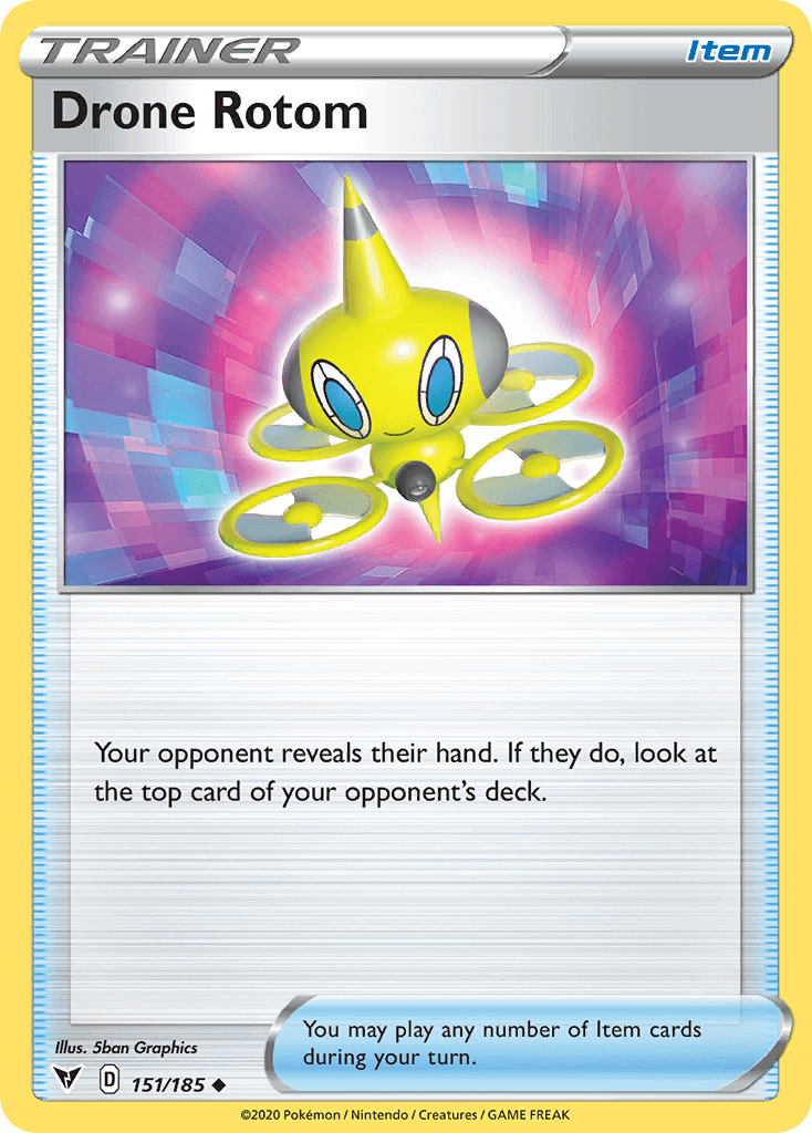 Drone Rotom Vivid Voltage