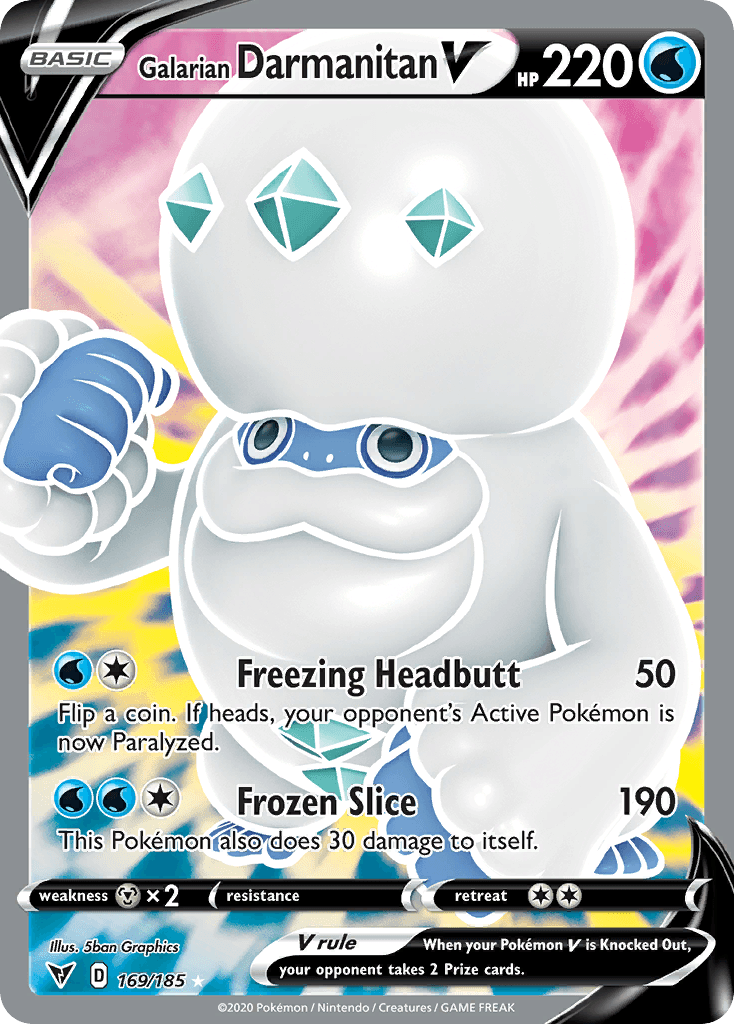 Galarian Darmanitan V Vivid Voltage
