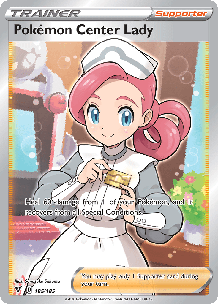 Pokémon Center Lady Vivid Voltage