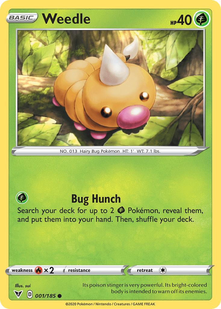 Weedle Vivid Voltage