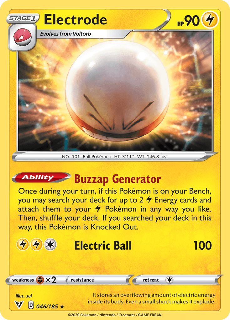 Electrode Vivid Voltage