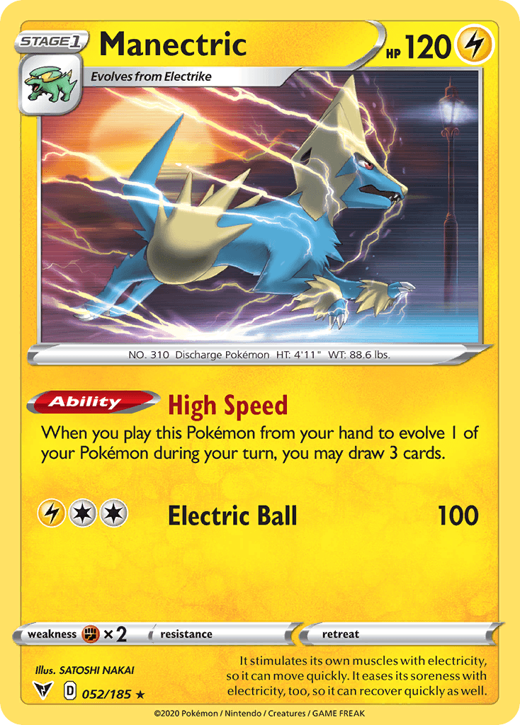 Manectric Vivid Voltage