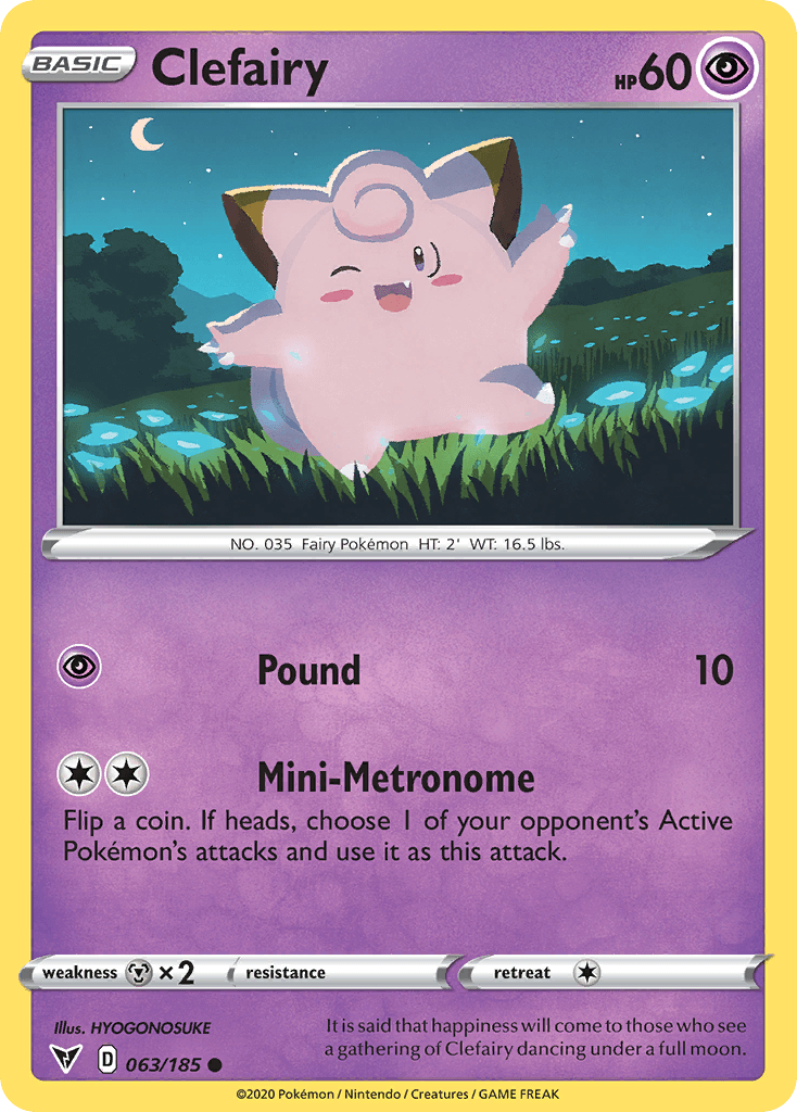 Clefairy Vivid Voltage