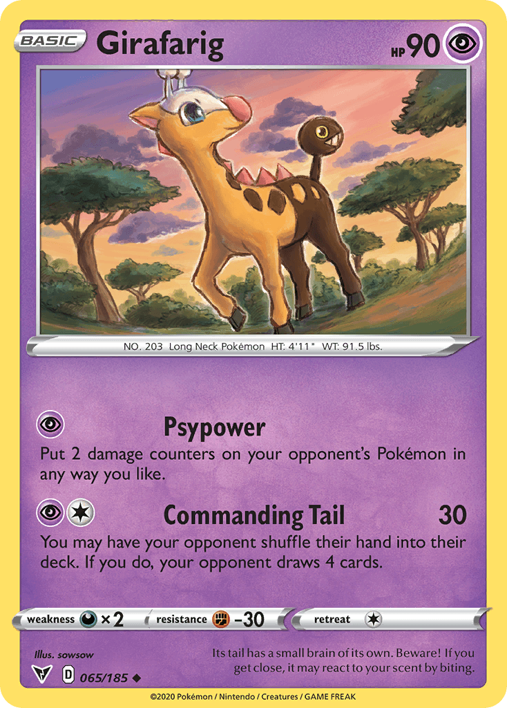 Girafarig Vivid Voltage
