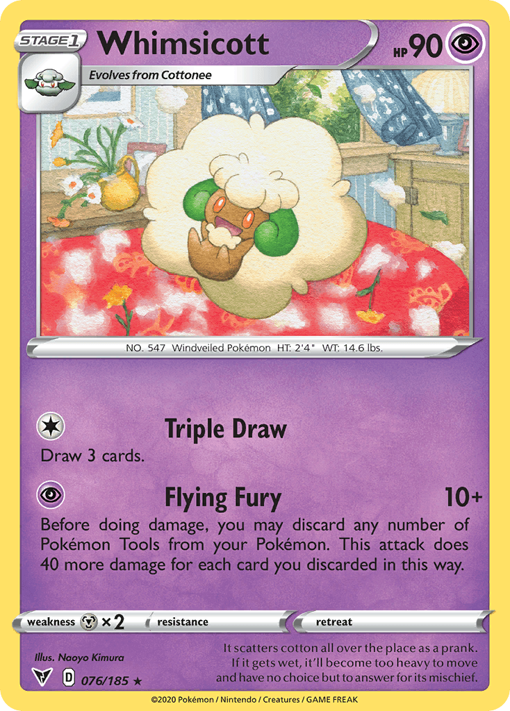 Whimsicott Vivid Voltage