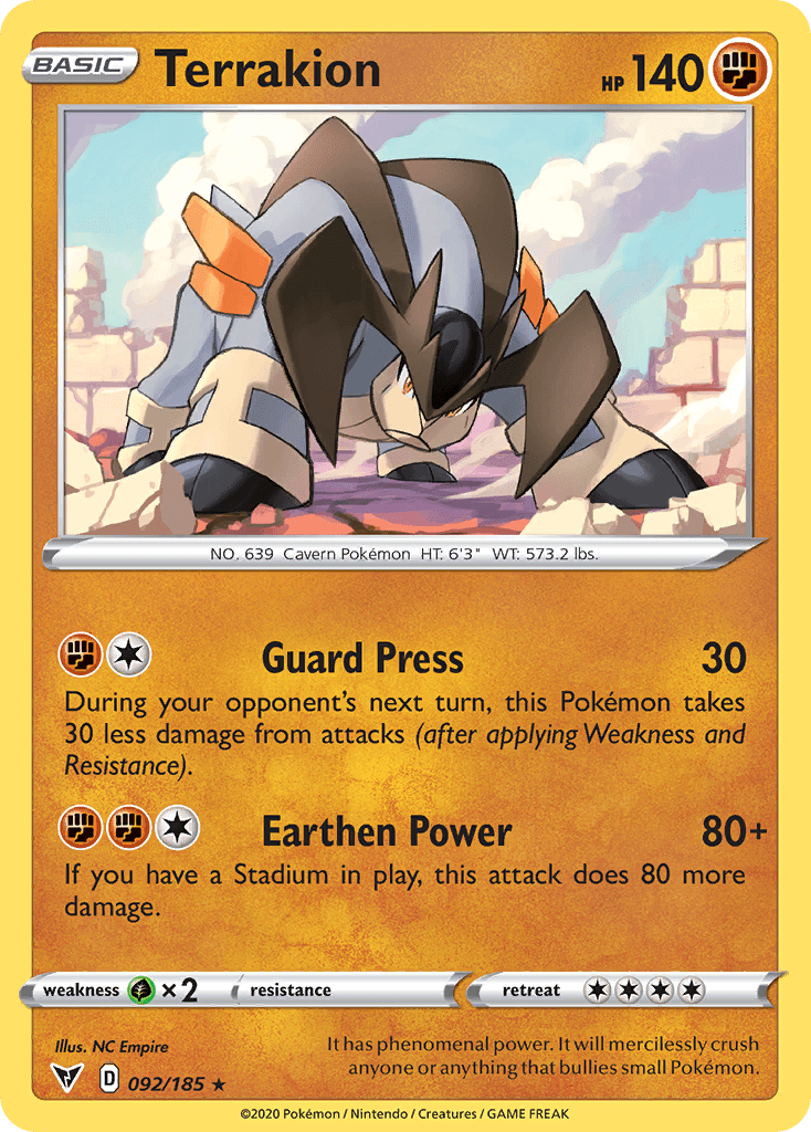 Terrakion Vivid Voltage