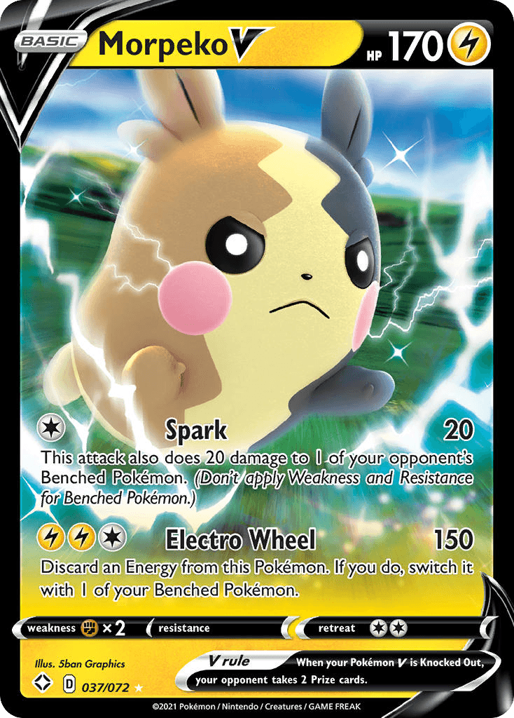 Morpeko V Shining Fates