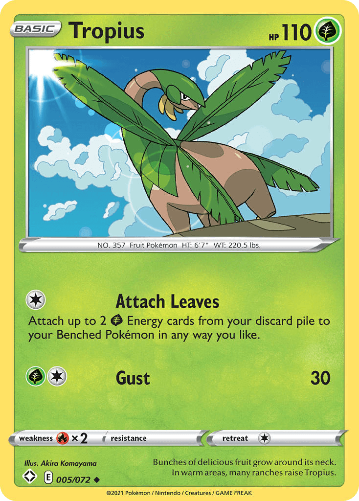 Tropius Shining Fates