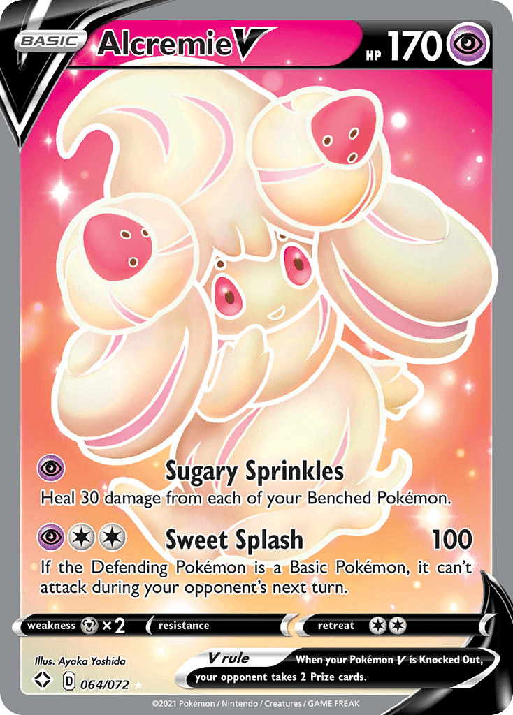 Alcremie V Shining Fates