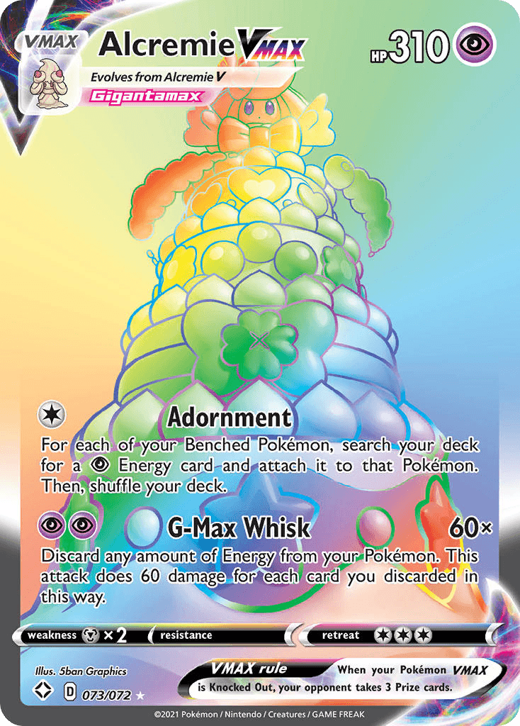 Alcremie VMAX Shining Fates