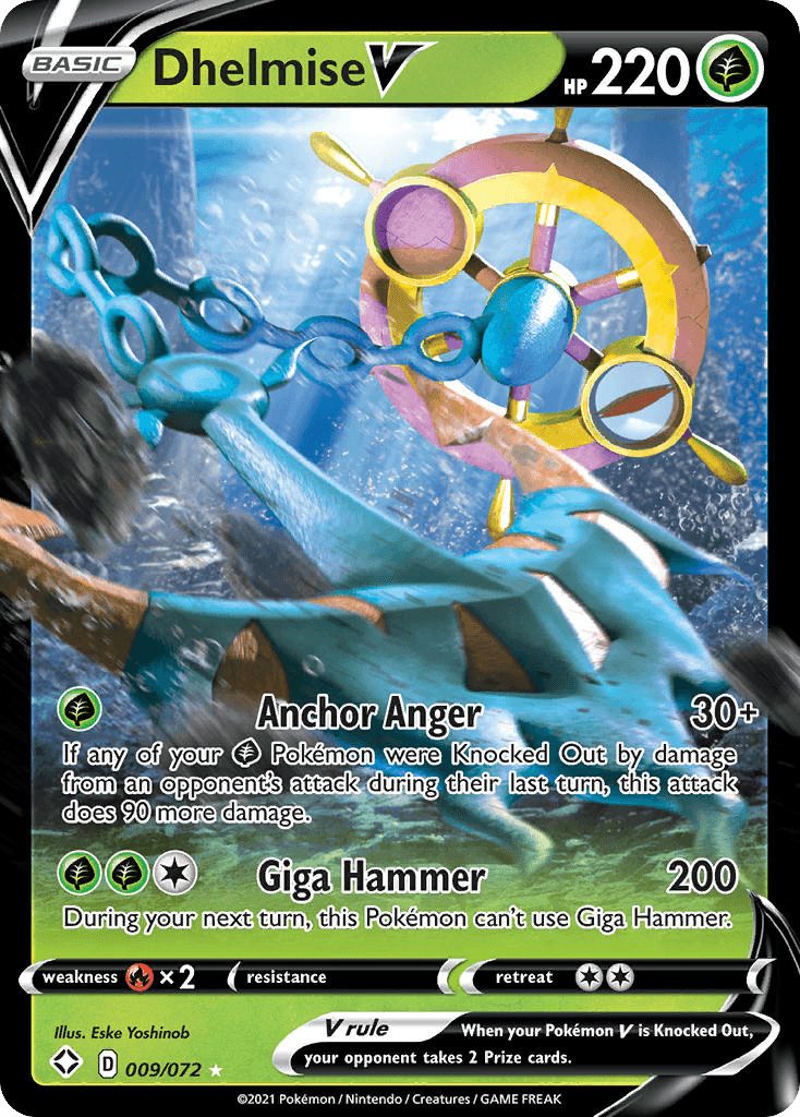 Dhelmise V Shining Fates