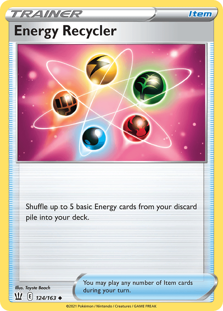 Energy Recycler Battle Styles