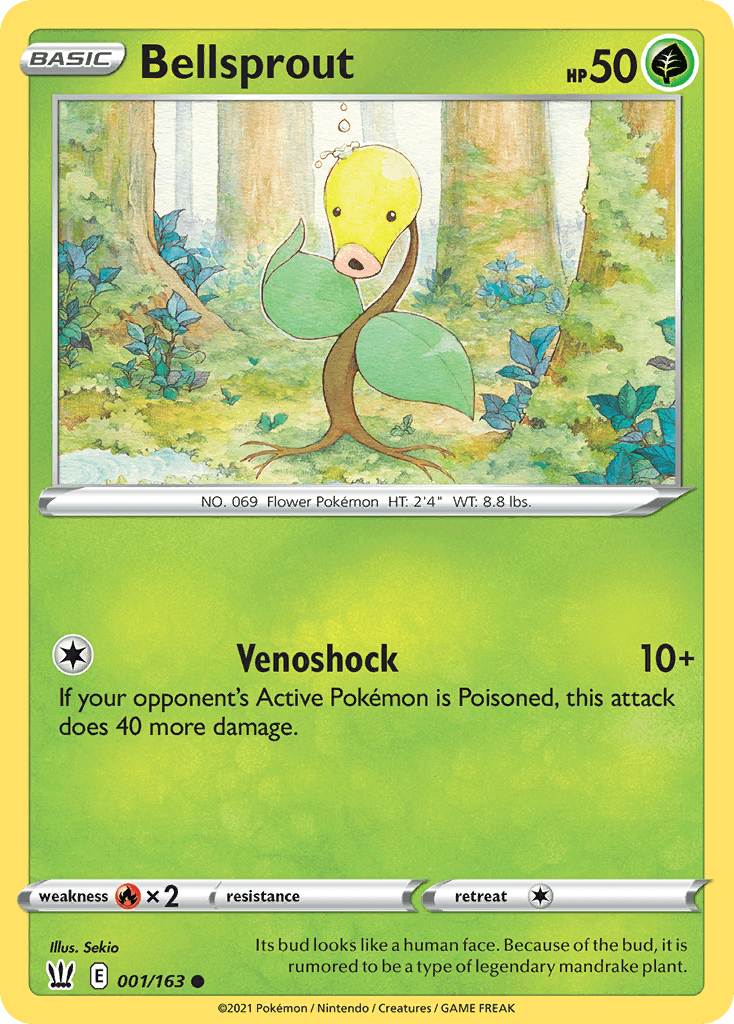 Bellsprout Battle Styles