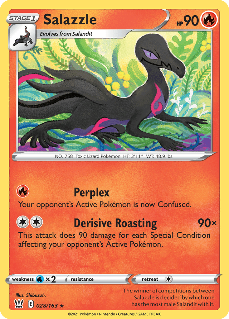 Salazzle Battle Styles