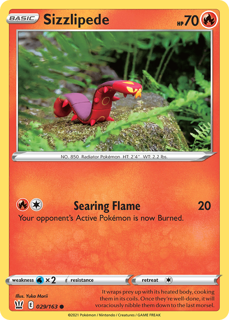 Sizzlipede Battle Styles