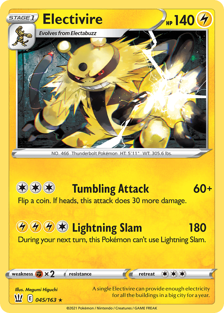 Electivire Battle Styles