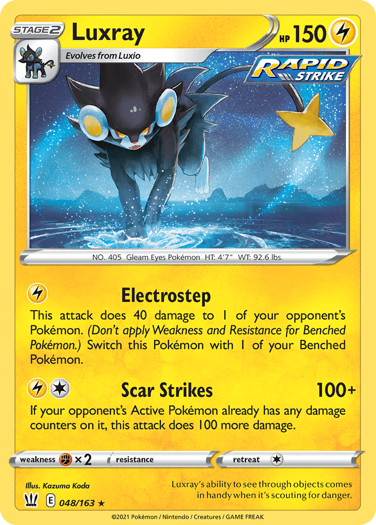 Luxray Battle Styles