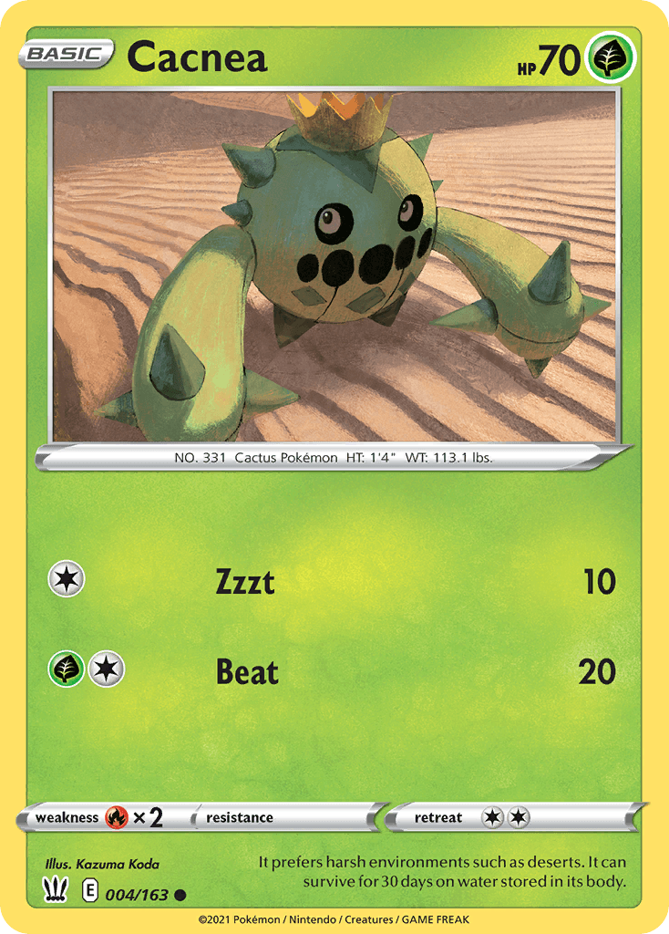 Cacnea Battle Styles