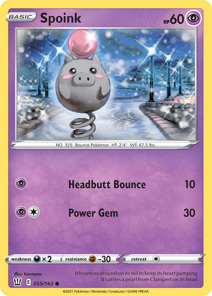 Spoink Battle Styles