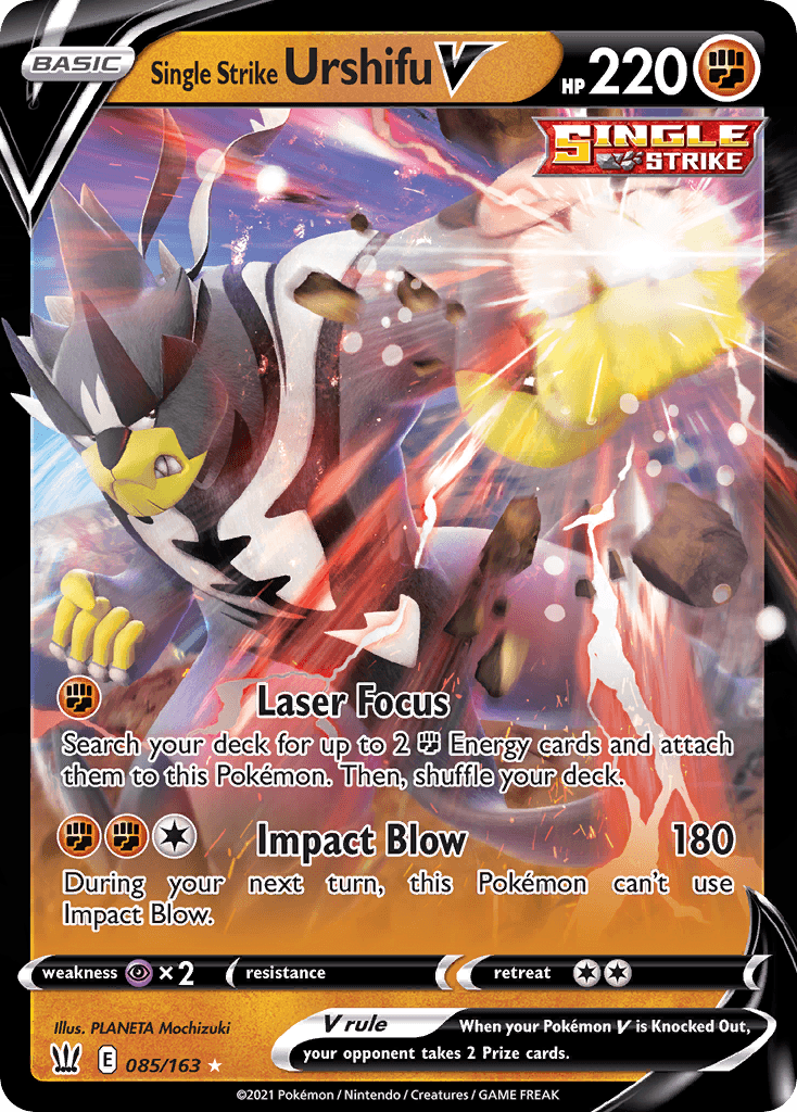Single Strike Urshifu V Battle Styles