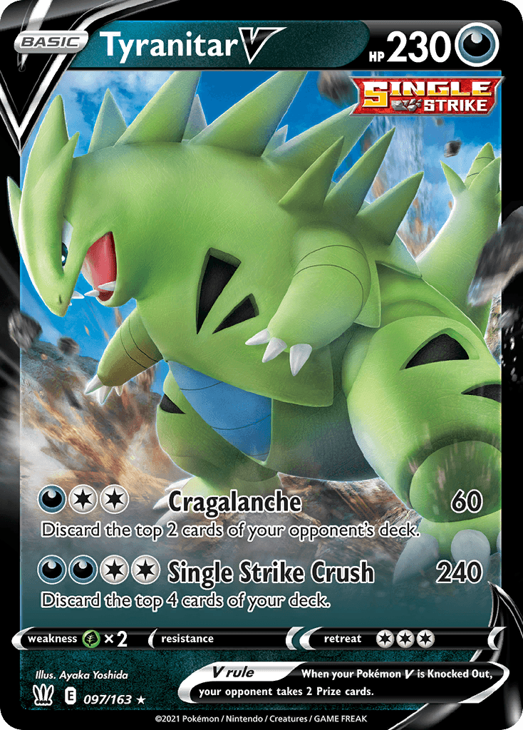 Tyranitar V Battle Styles