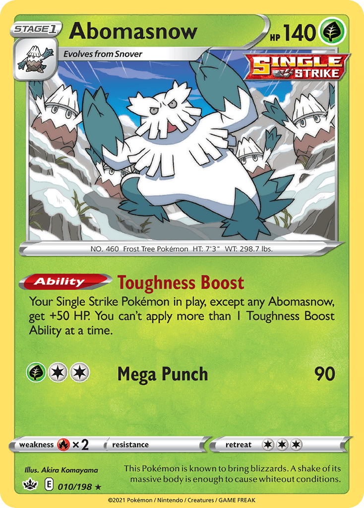 Abomasnow Chilling Reign