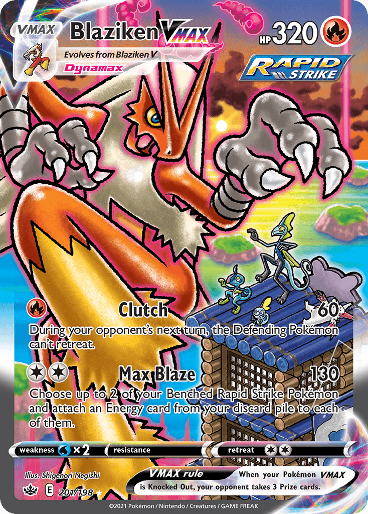Blaziken VMAX Chilling Reign