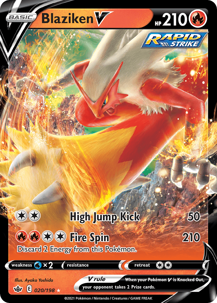 Blaziken V Chilling Reign