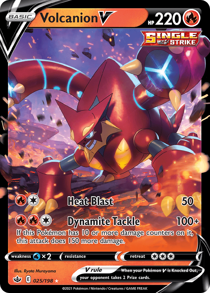 Volcanion V Chilling Reign