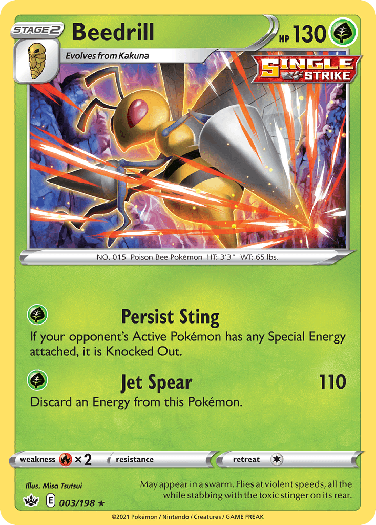 Beedrill Chilling Reign
