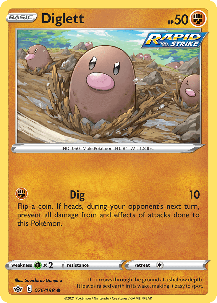 Diglett Chilling Reign