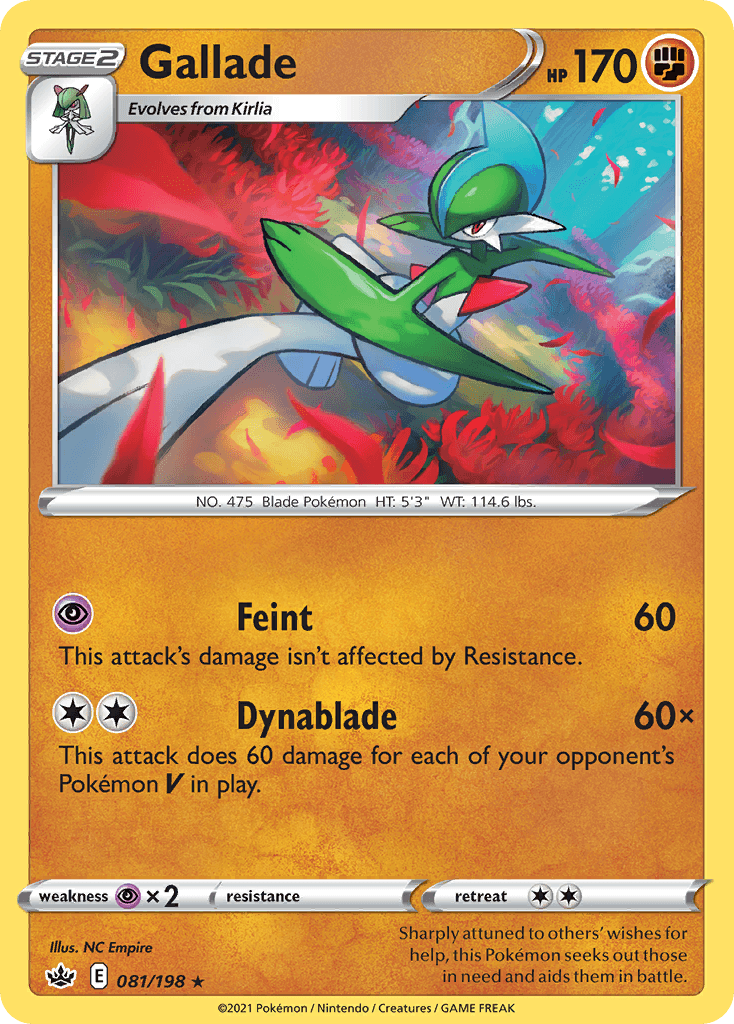 Gallade Chilling Reign