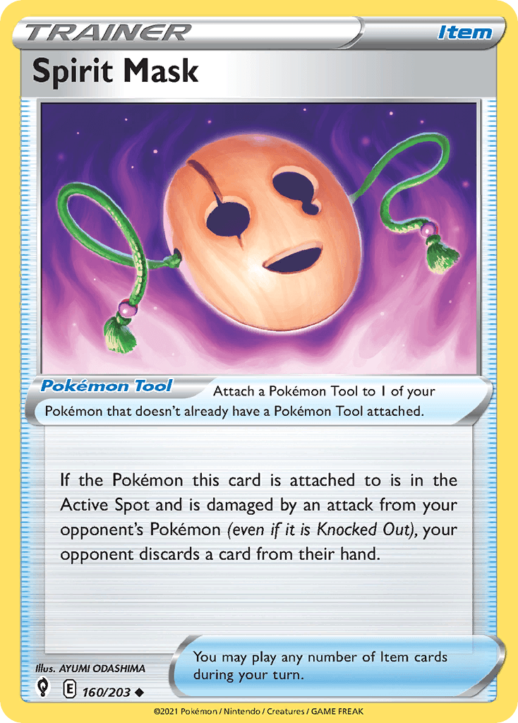 Spirit Mask Evolving Skies