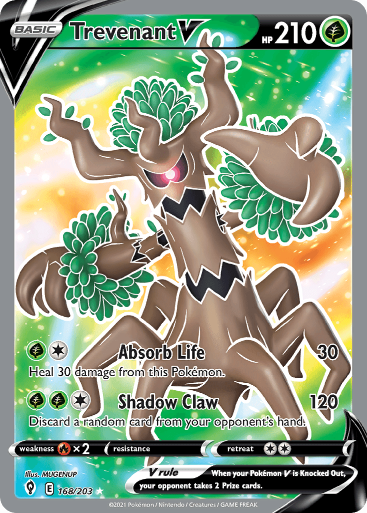 Trevenant V Evolving Skies
