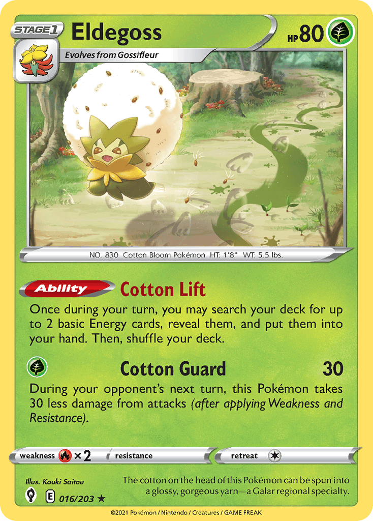 Eldegoss Evolving Skies