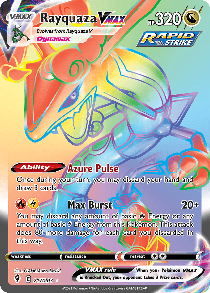 Rayquaza VMAX Evolving Skies
