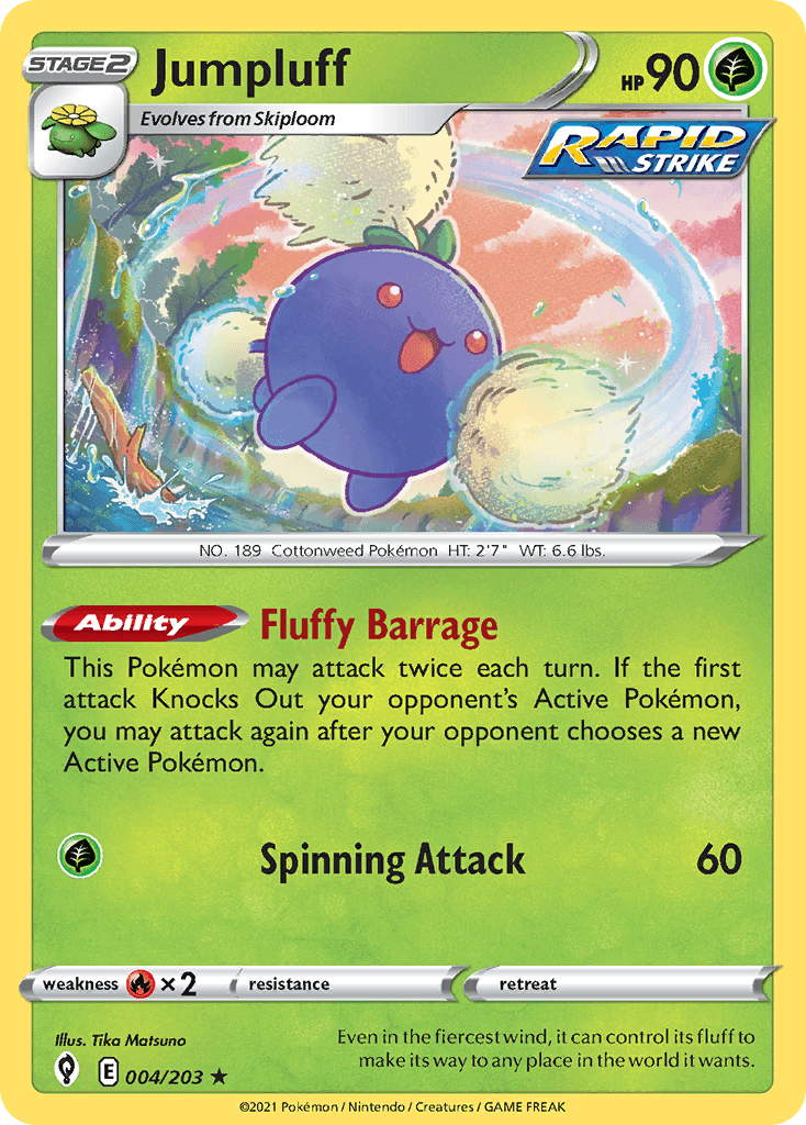 Jumpluff Evolving Skies