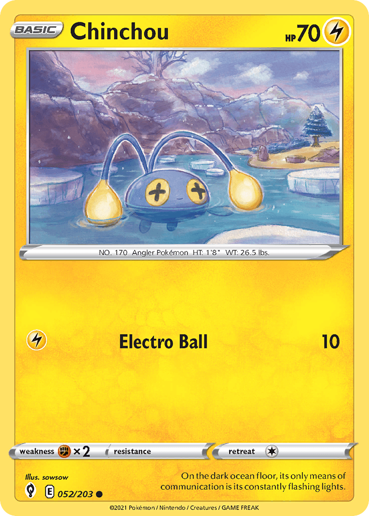 Chinchou Evolving Skies