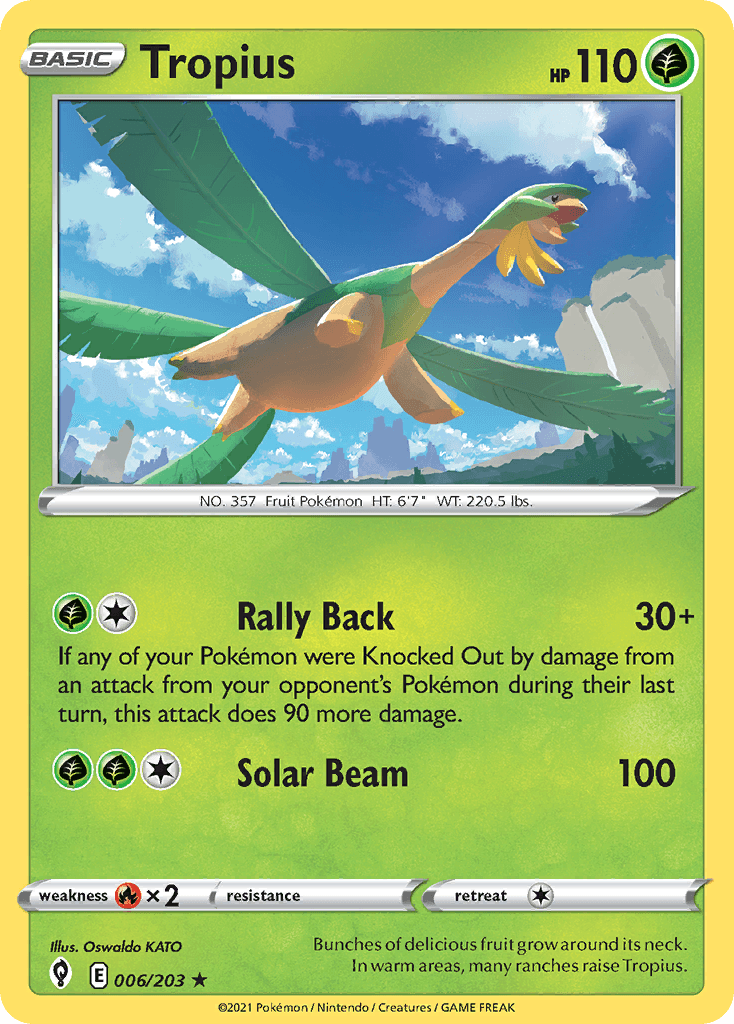 Tropius Evolving Skies