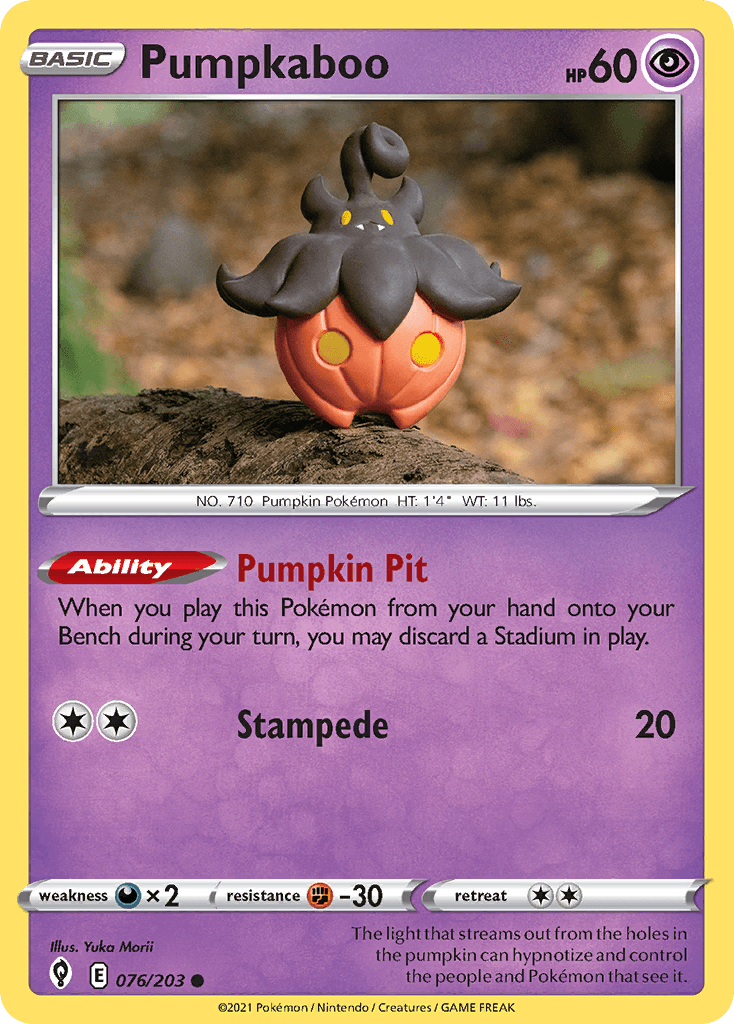 Pumpkaboo Evolving Skies