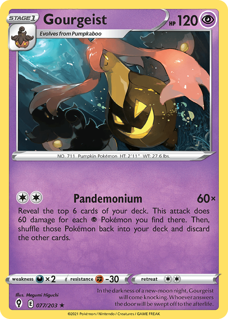 Gourgeist Evolving Skies