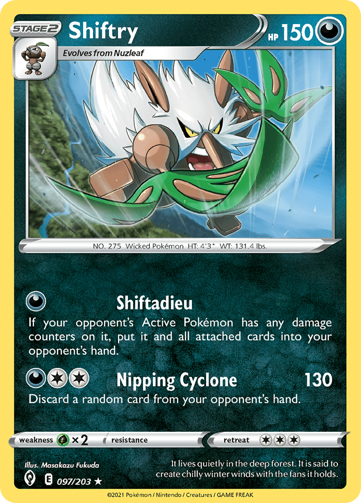 Shiftry Evolving Skies