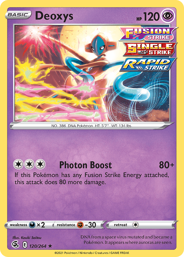Deoxys Fusion Strike