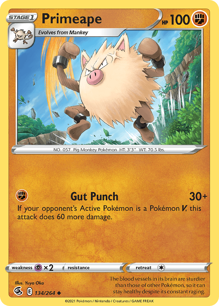 Primeape Fusion Strike
