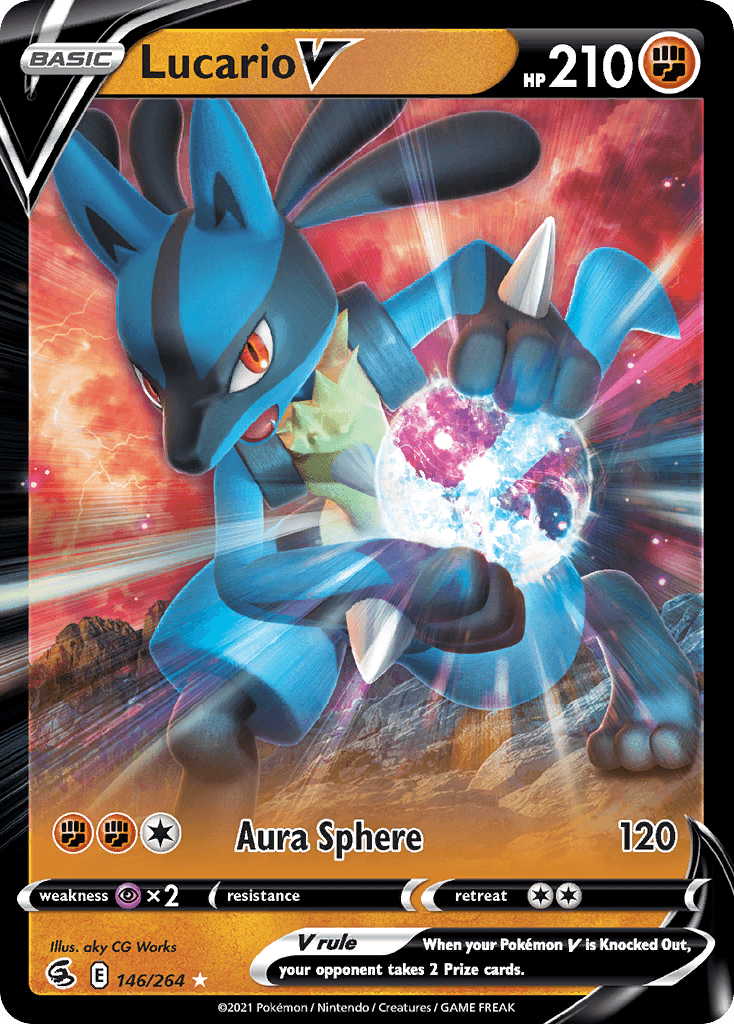 Lucario V Fusion Strike